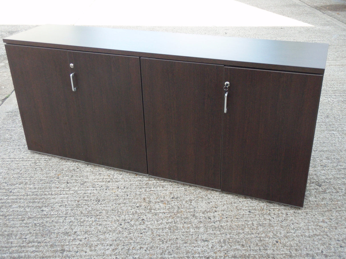 American Walnut 4 Door Credenza