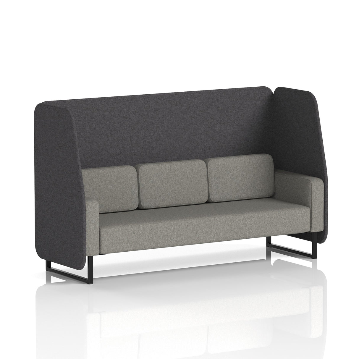 Henry 3 Seater Open Booth Two Tone