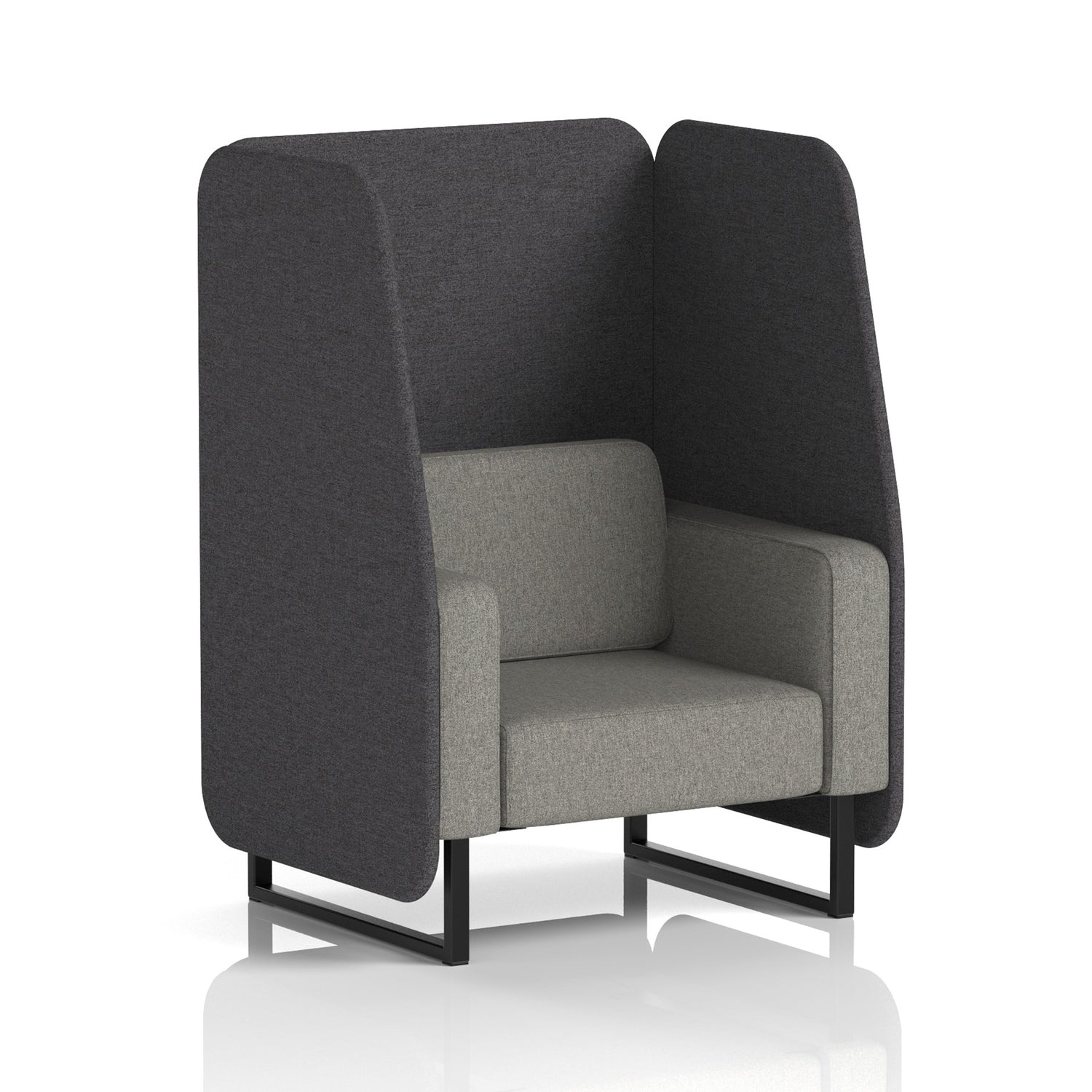 Henry 1 Seat Open Booth Two Tone