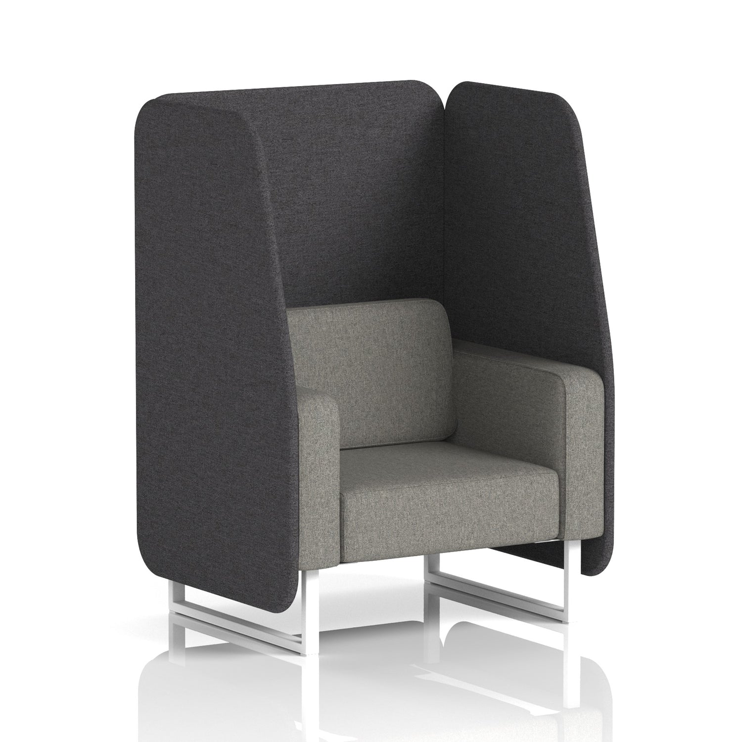 Henry 1 Seat Open Booth Two Tone