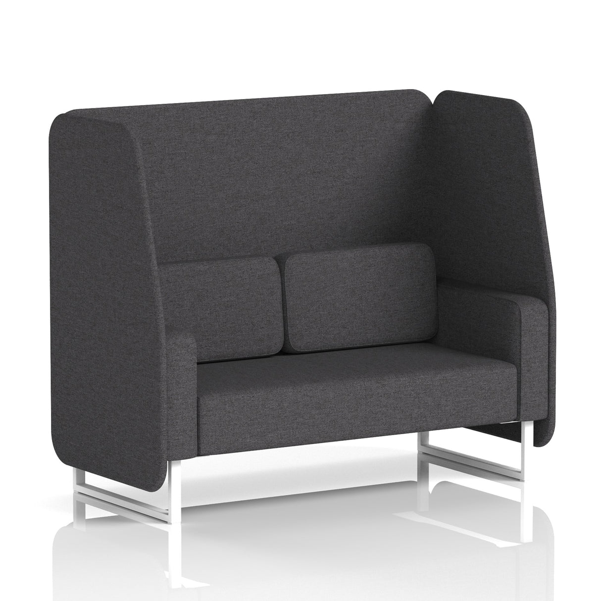 Henry 2 Seater Open Booth Single Tone