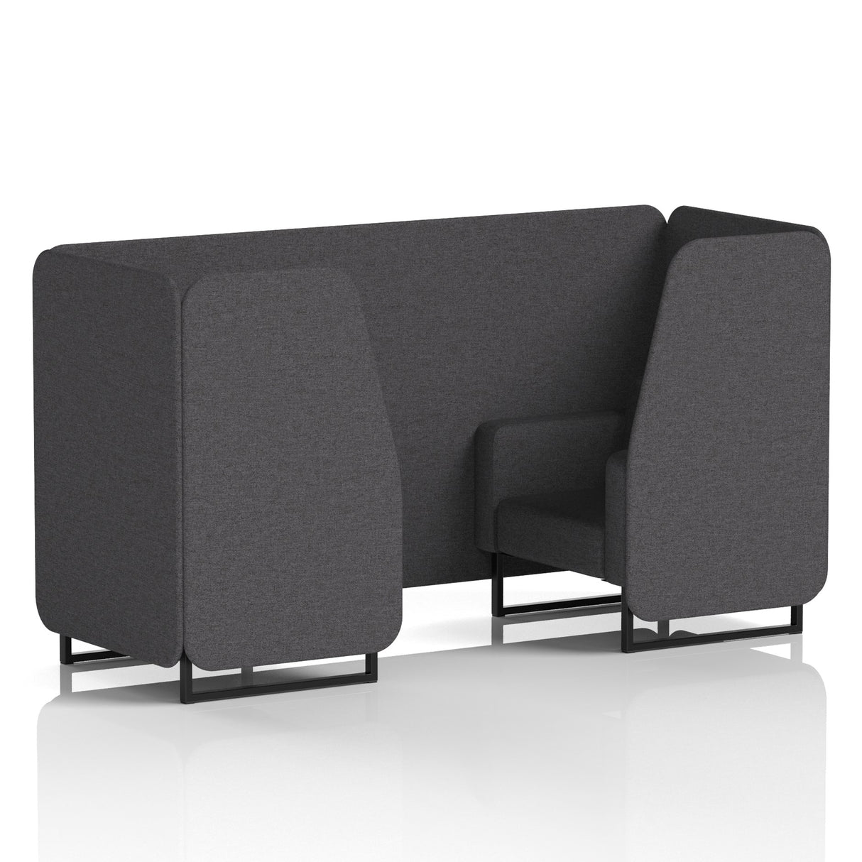 Henry 2 Seater Booth in Single Tone