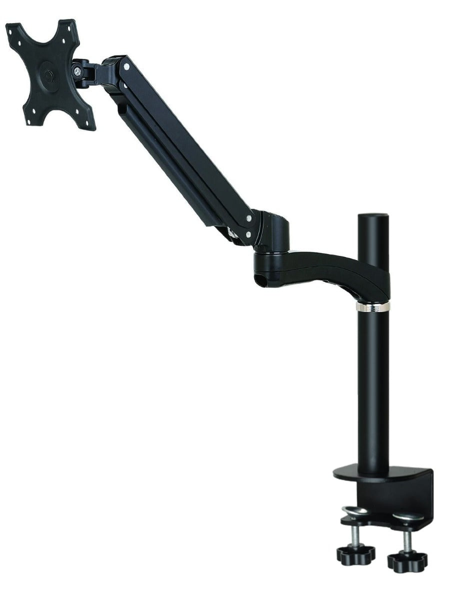 Single Gas Spring Monitor Arm