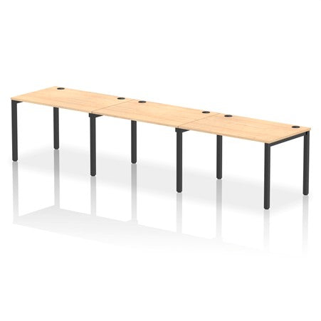 Impulse Single Row Pod of 3 Desks