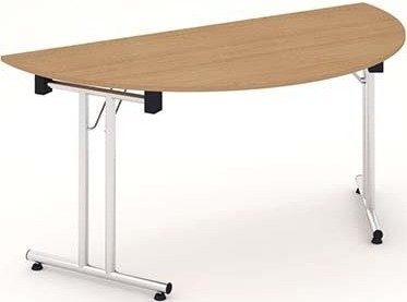 Folding Semi-Circular Table