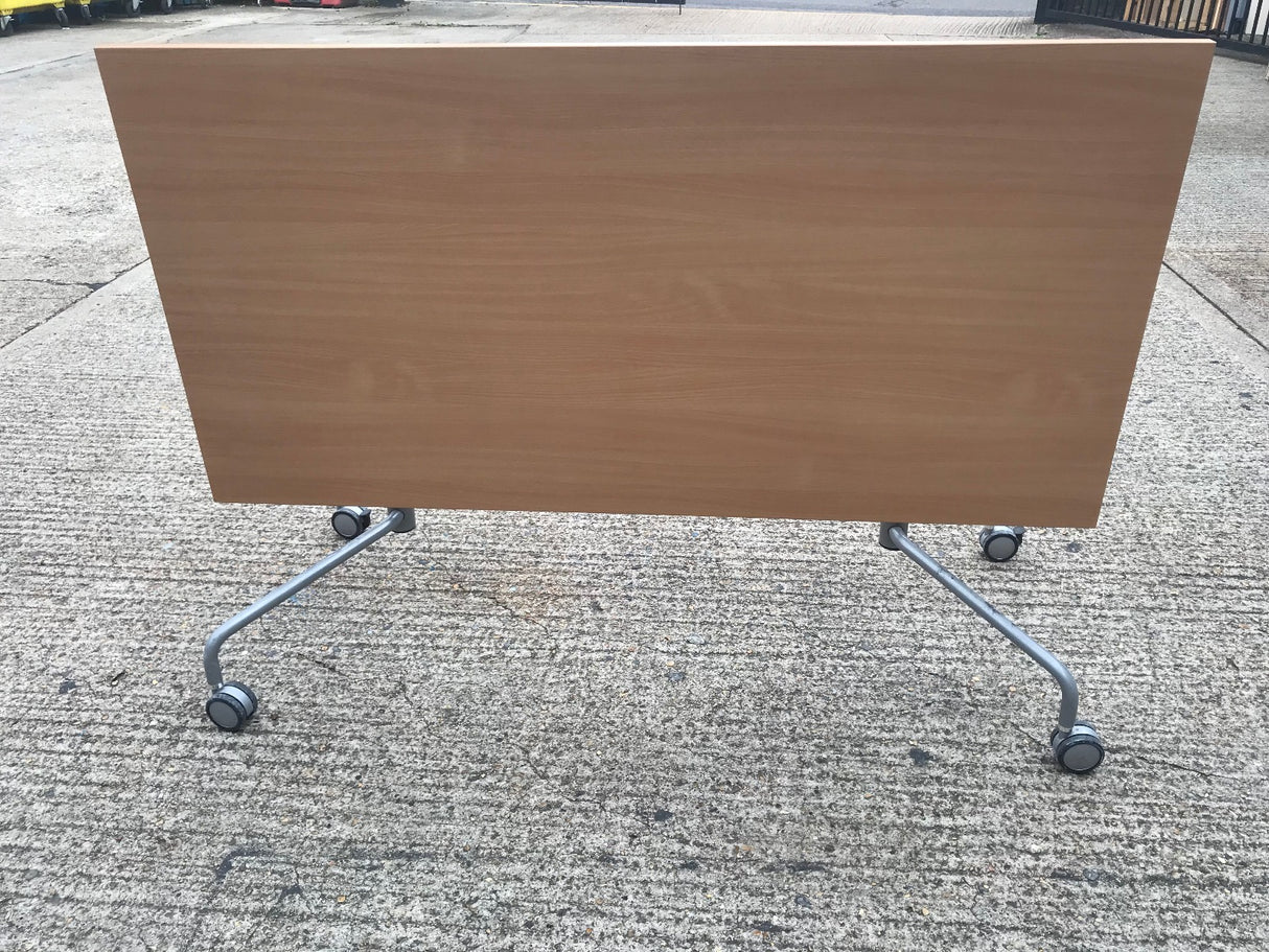 Verco Beech Interlocking Flip Top Table