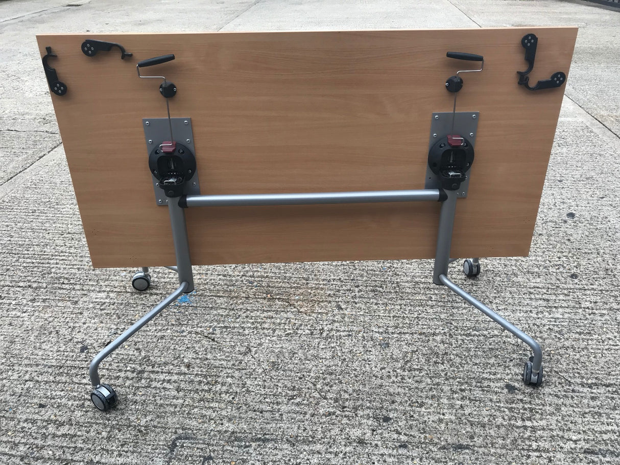 Verco Beech Interlocking Flip Top Table