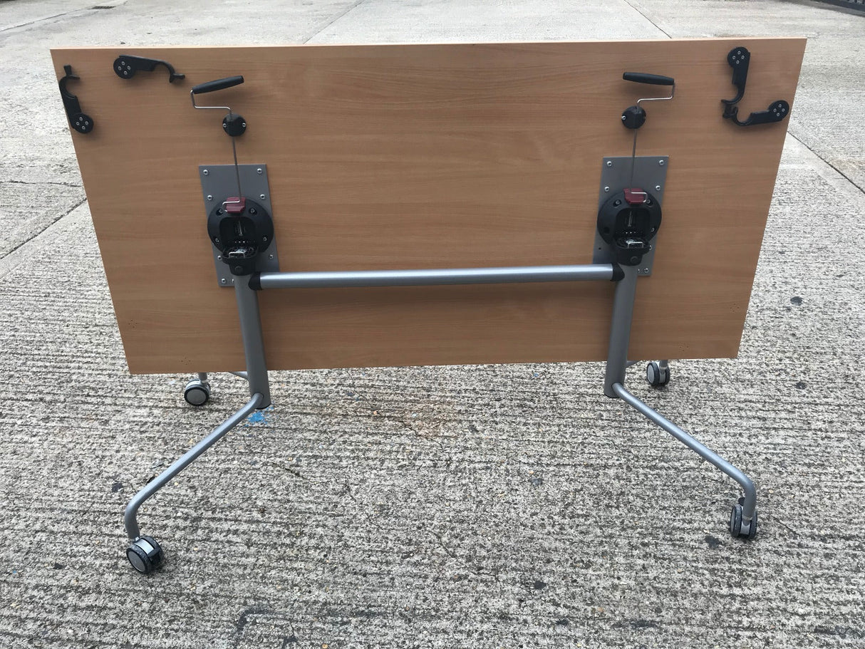 Verco Beech Interlocking Flip Top Table