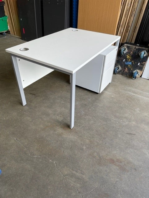 1200mm Rectangular Desk + Pedestal