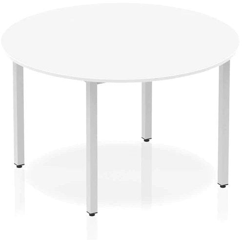 Circular Table with Box Frame Leg