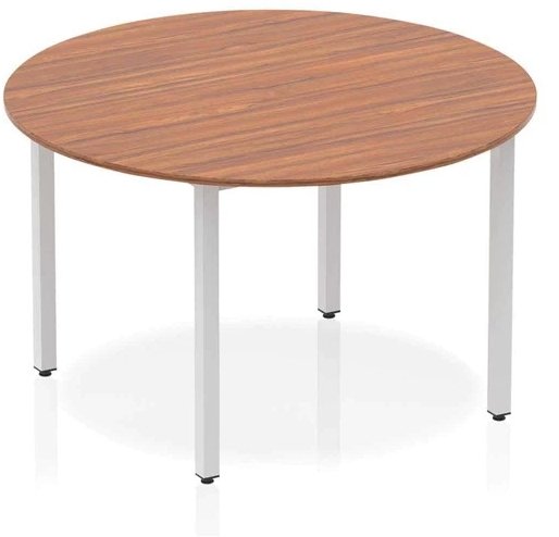 Circular Table with Box Frame Leg