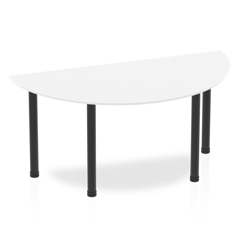 Post Leg 25mmThick Semi-Circular Table