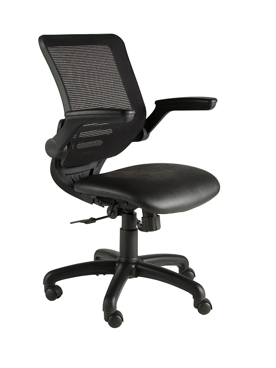 ZP100 Black Base and Mesh Task Chair