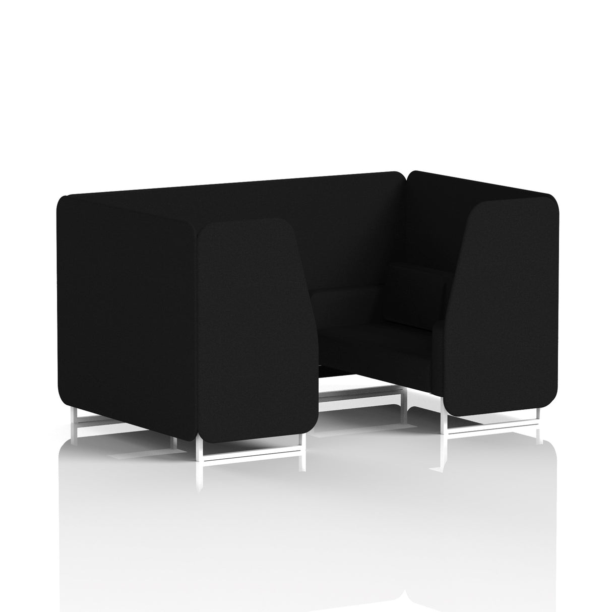 Henry 4 Seater Booth in Single Tone