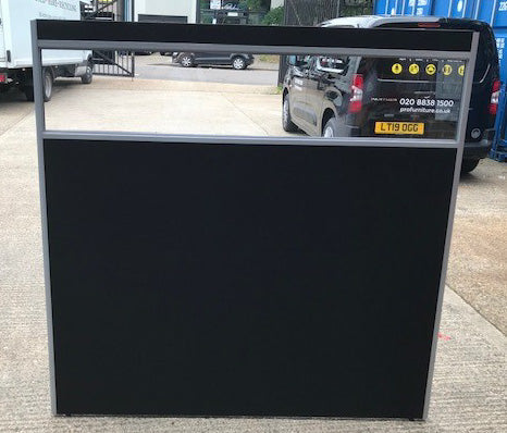 Vision Panel Black Glazed Screen