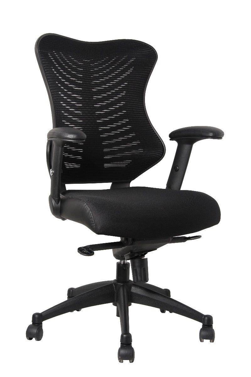 Black Spine Desk Operator Chair