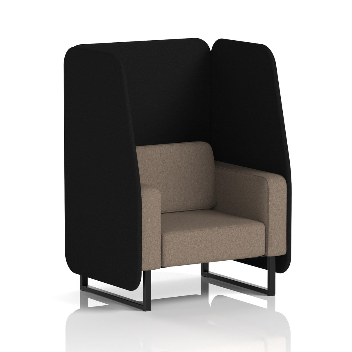 Henry 1 Seat Open Booth Two Tone