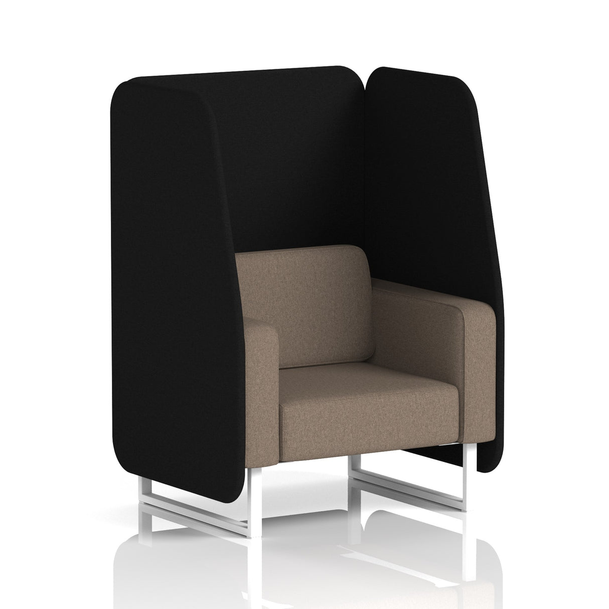 Henry 1 Seat Open Booth Two Tone