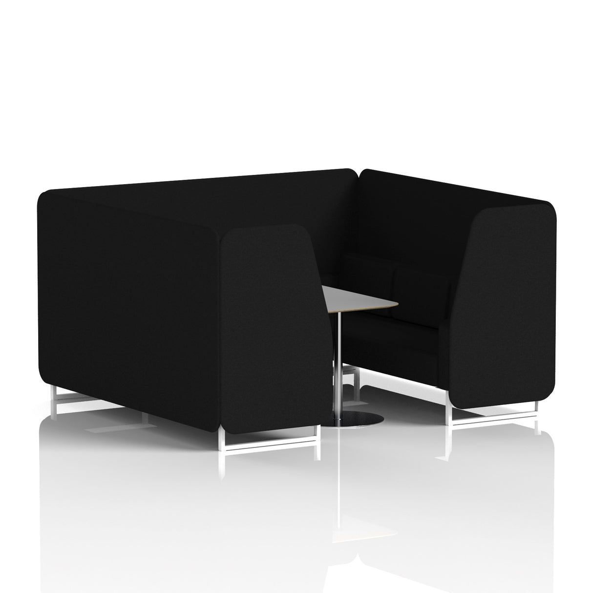 Henry 6 Seater Booth with Table