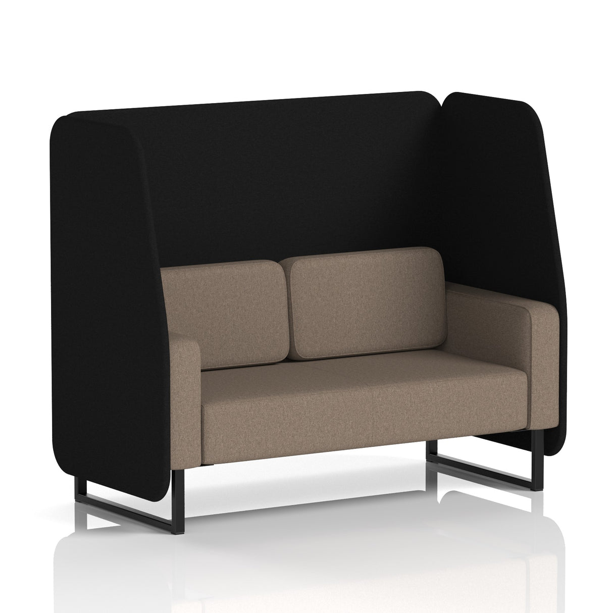 Henry 2 Seater Open Booth Two Tone