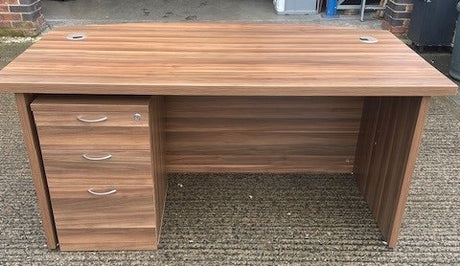 Executive Bow Fronted Desk