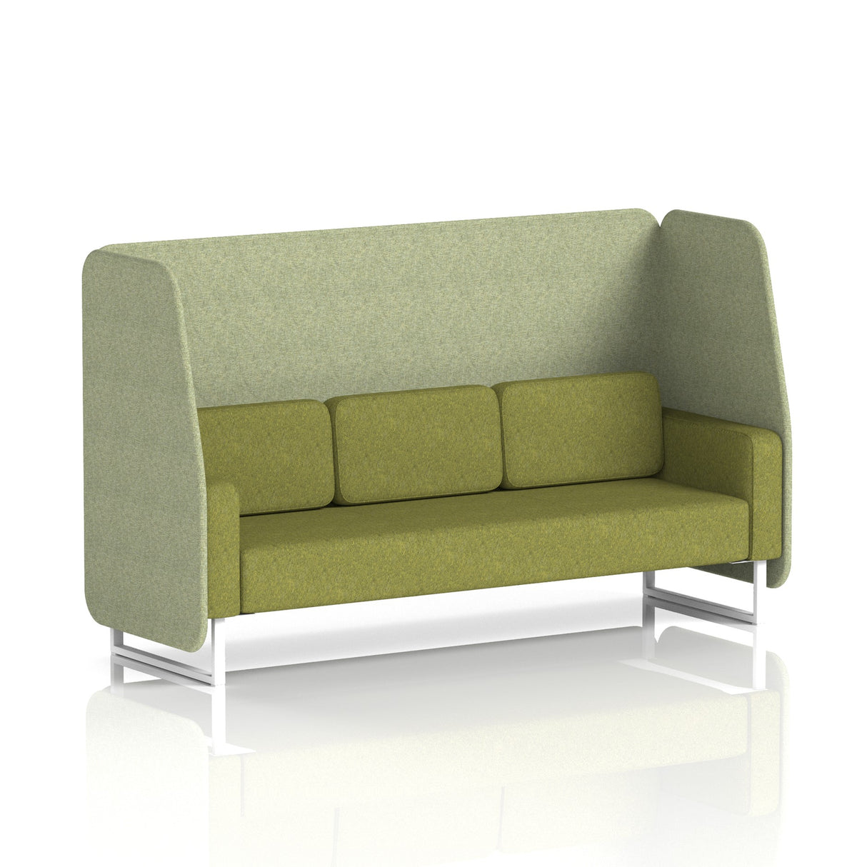 Henry 3 Seater Open Booth Two Tone
