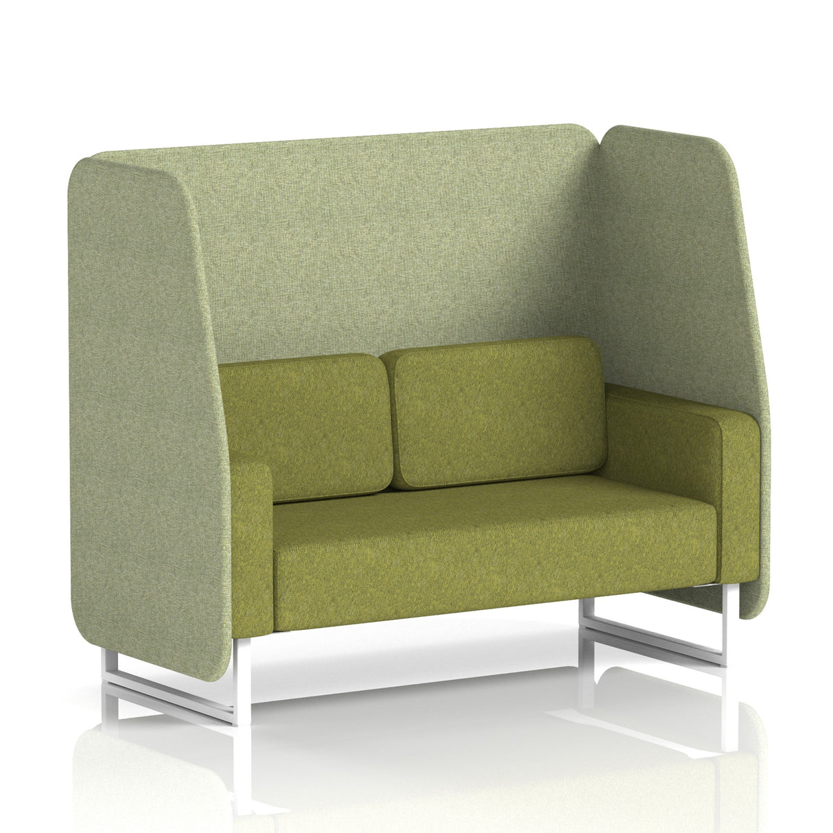 Henry 2 Seater Open Booth Two Tone