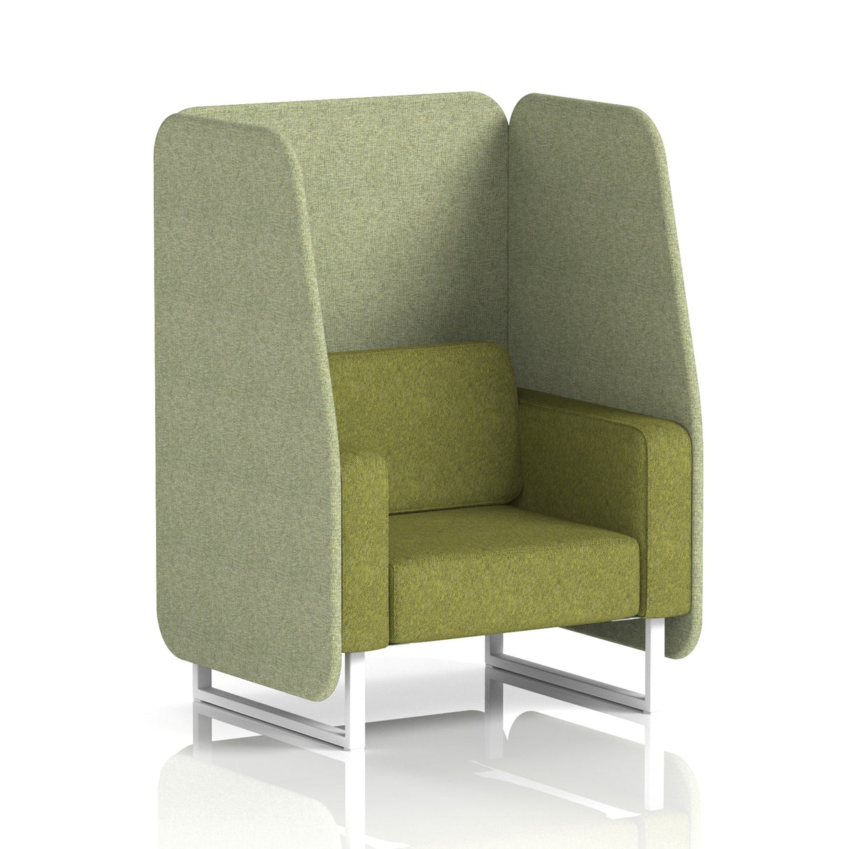 Henry 1 Seat Open Booth Two Tone