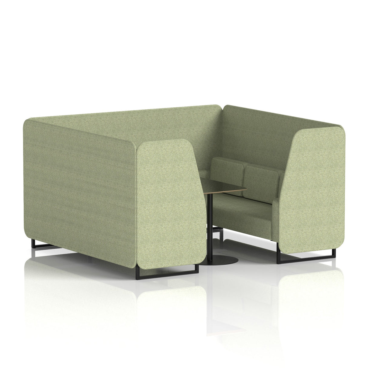 Henry 6 Seater Booth with Table