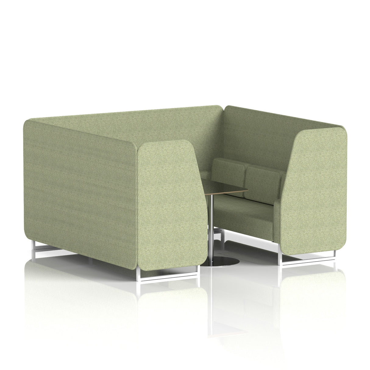 Henry 6 Seater Booth with Table