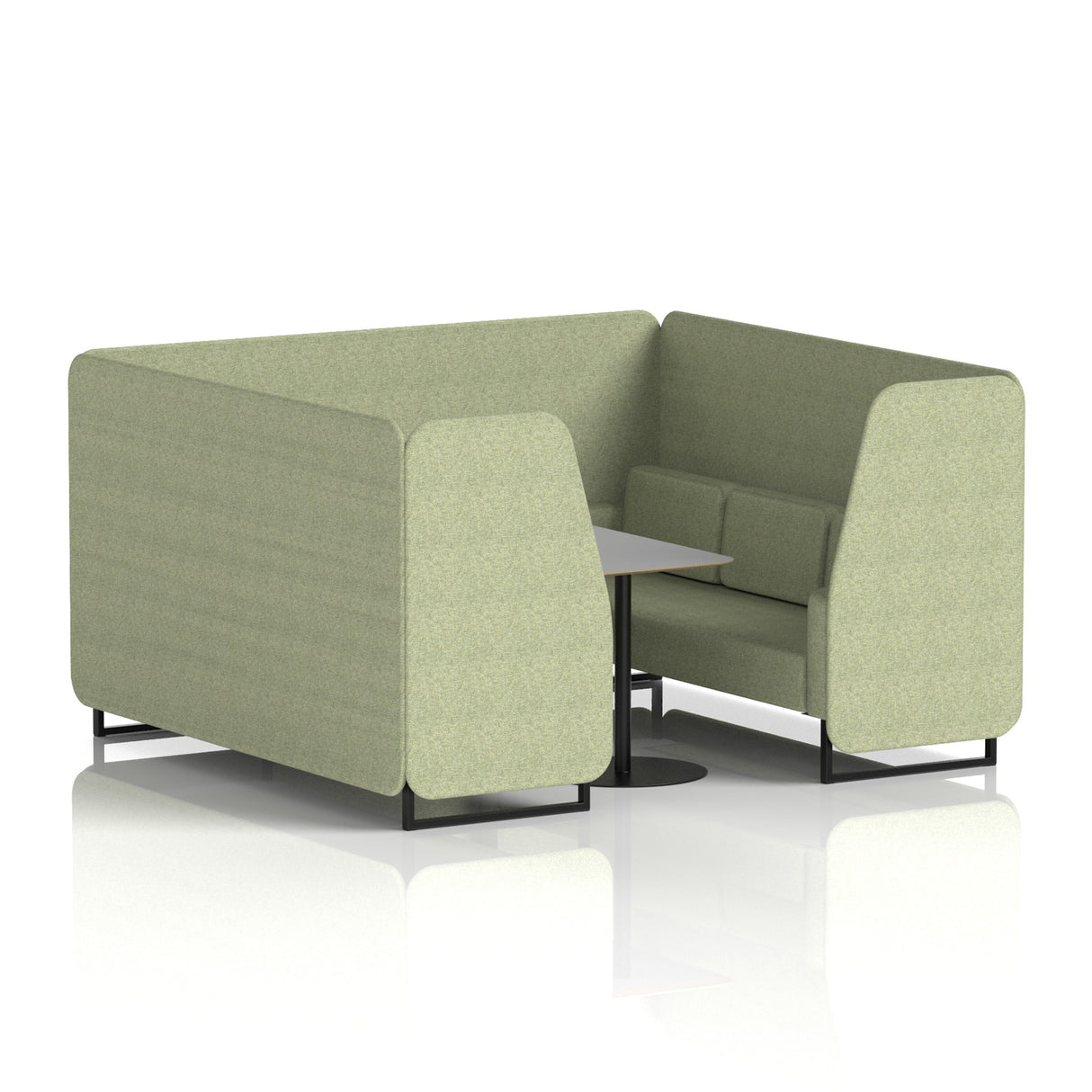 Henry 6 Seater Booth with Table