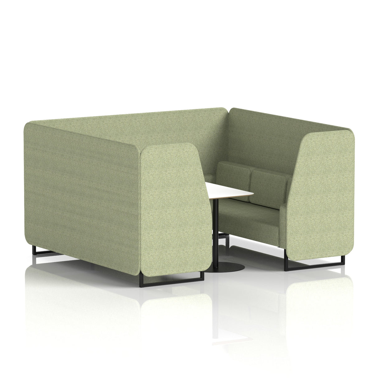 Henry 6 Seater Booth with Table