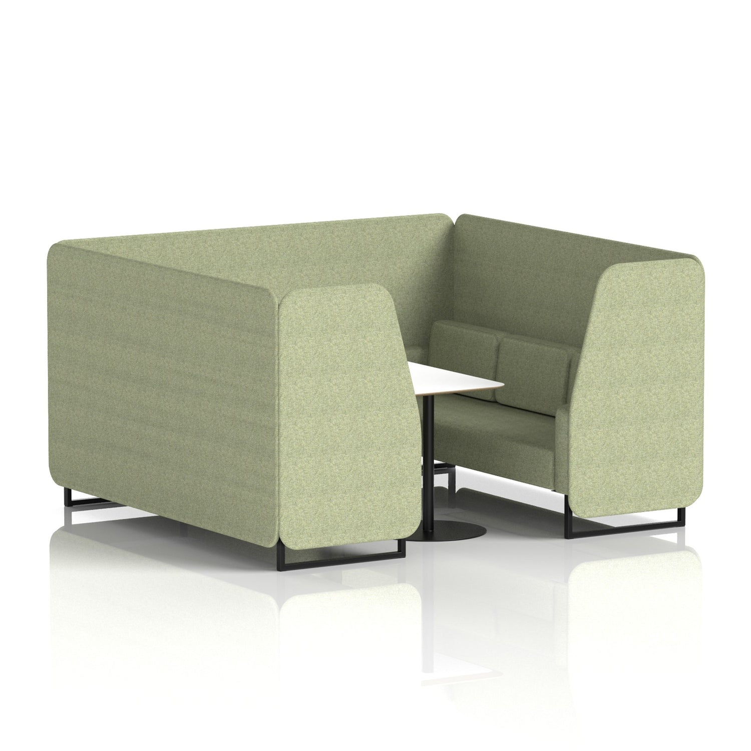 Henry 6 Seater Booth with Table