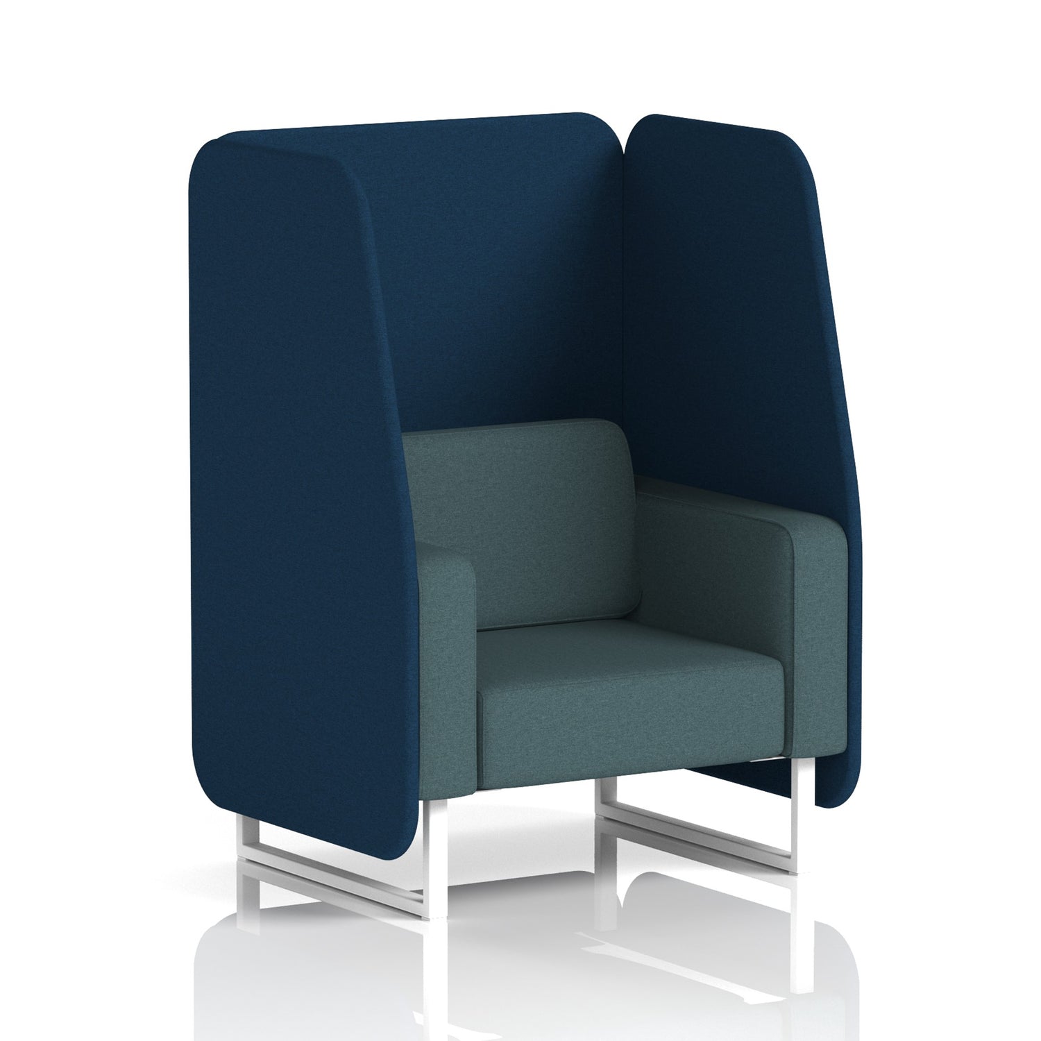 Henry 1 Seat Open Booth Two Tone