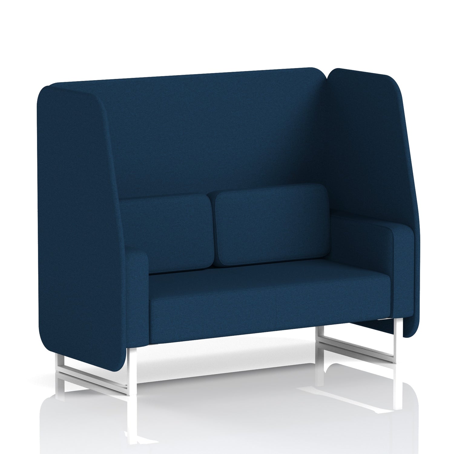Henry 2 Seater Open Booth Single Tone