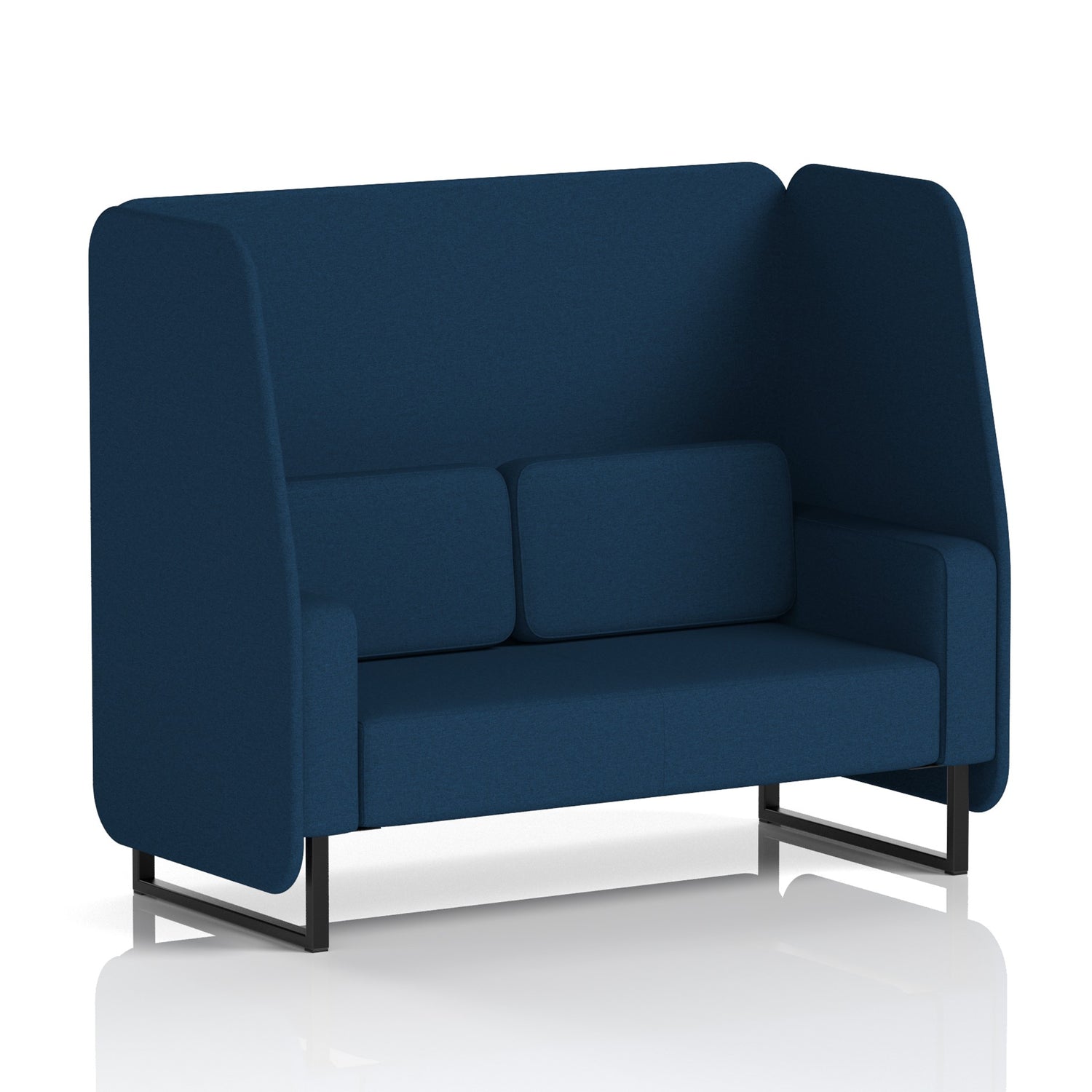 Henry 2 Seater Open Booth Single Tone