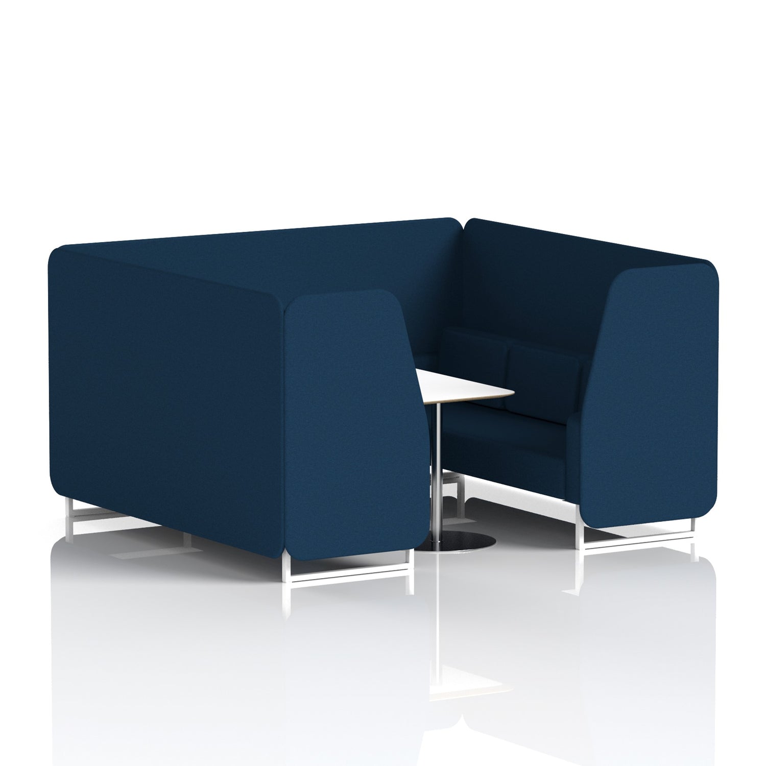 Henry 6 Seater Booth with Table