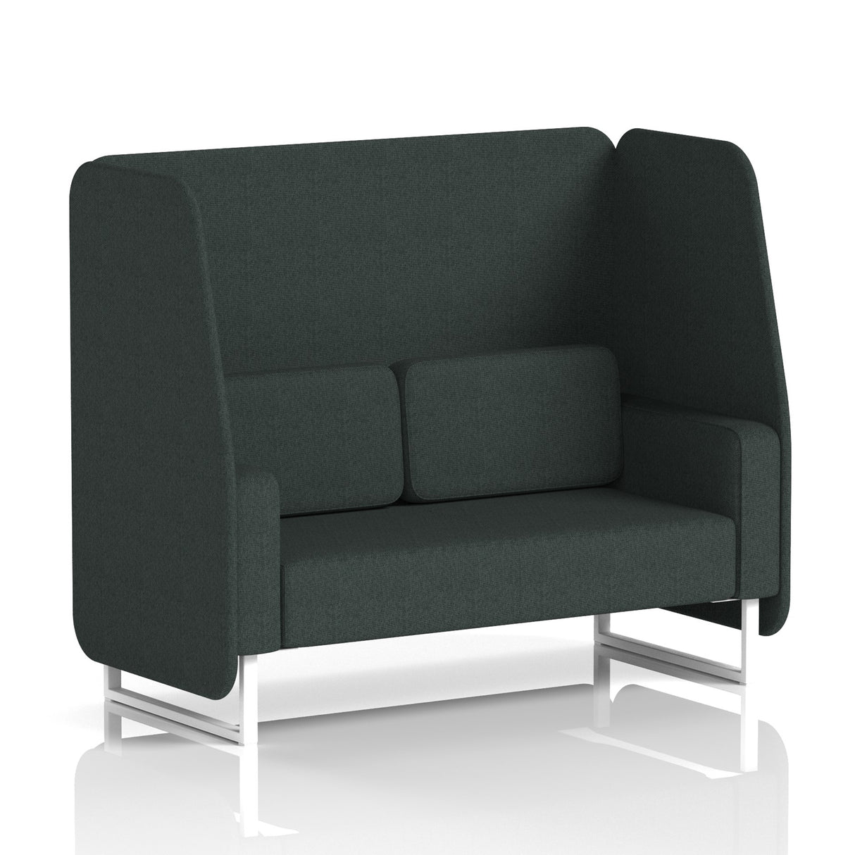 Henry 2 Seater Open Booth Single Tone