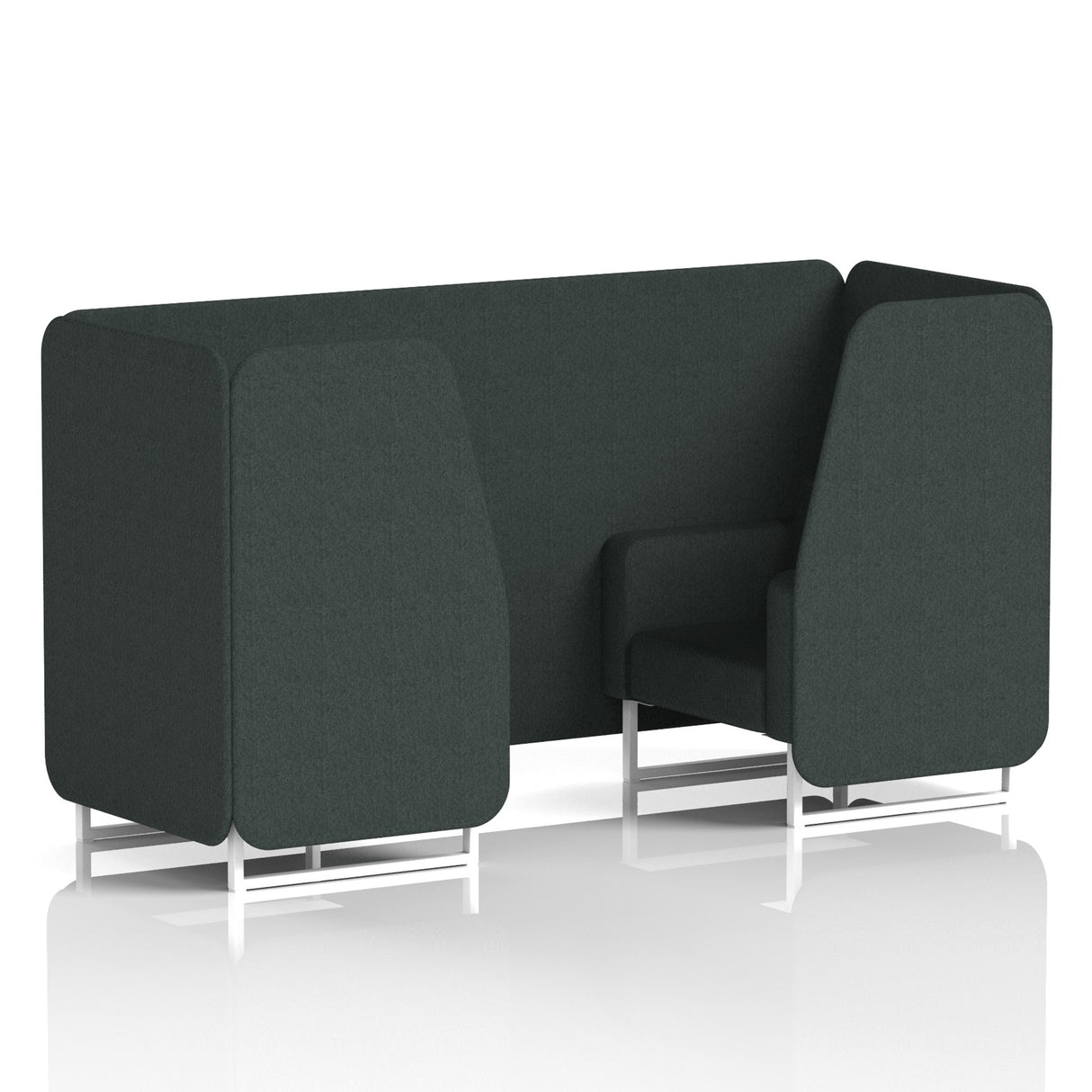 Henry 2 Seater Booth in Single Tone