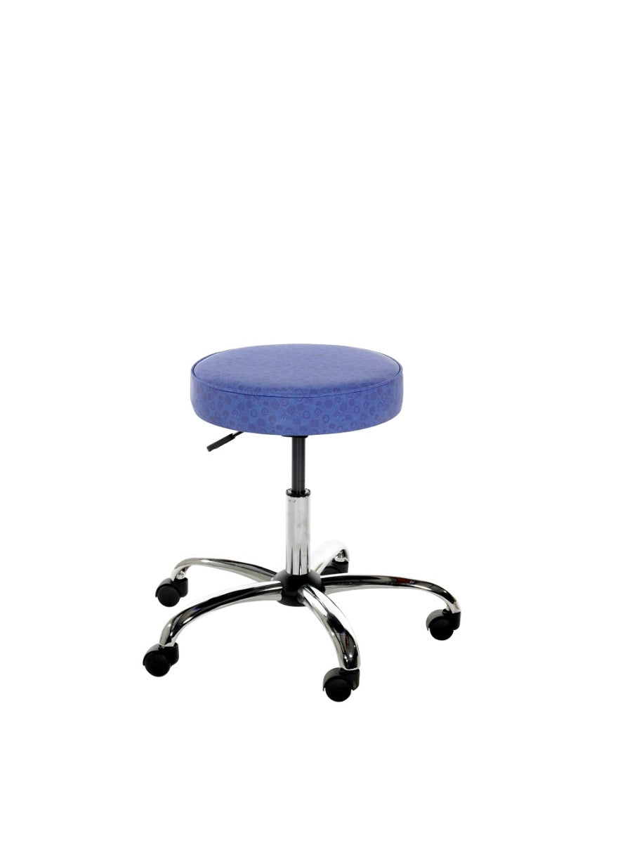 Chrome Round Swivel on Castors