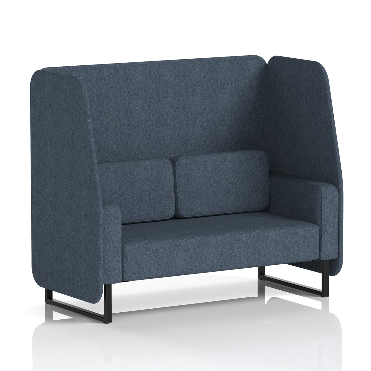 Henry 2 Seater Open Booth Single Tone