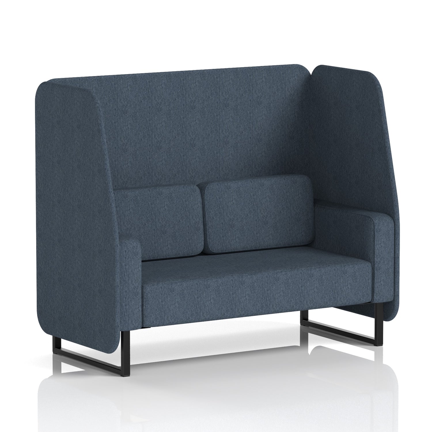 Henry 2 Seater Open Booth Single Tone