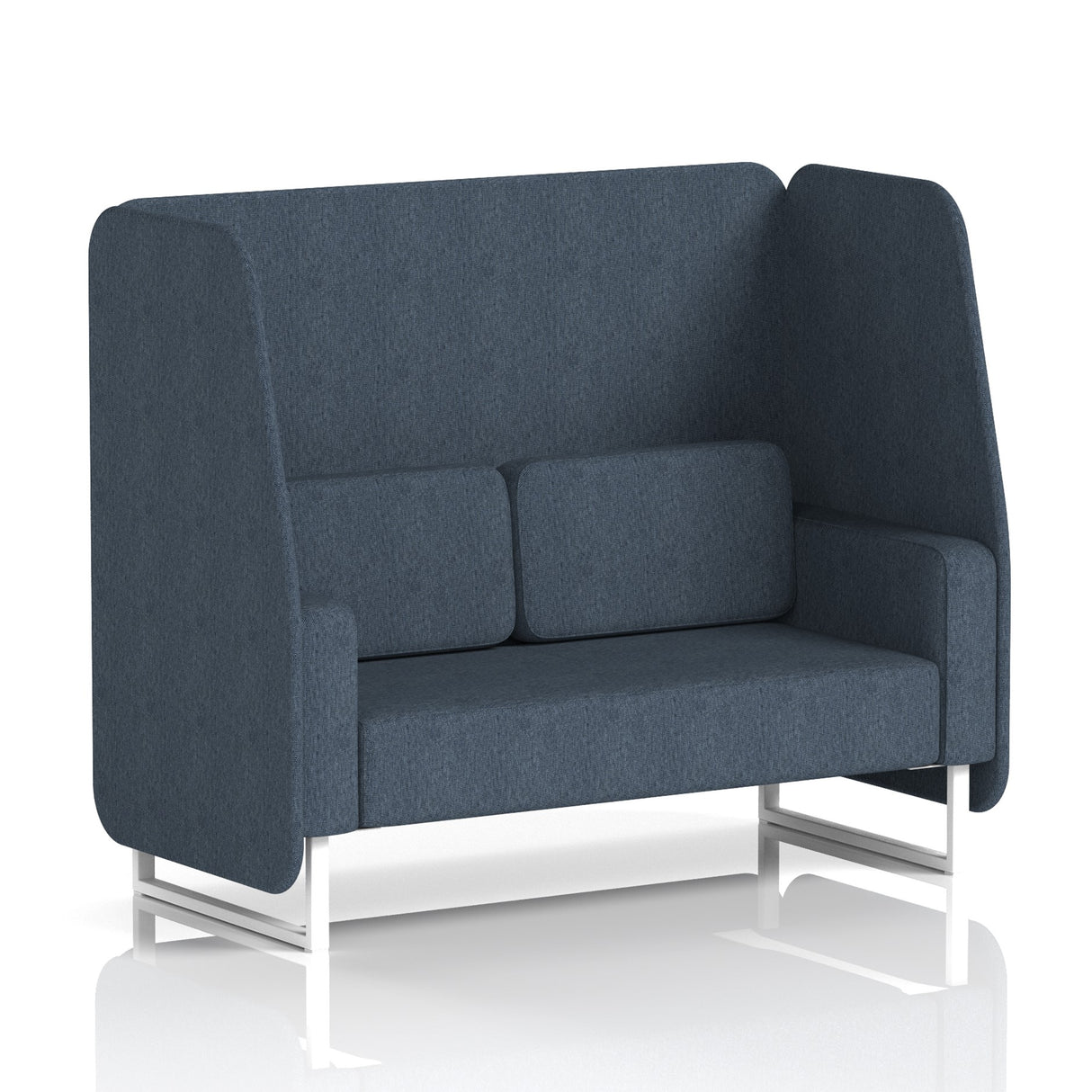 Henry 2 Seater Open Booth Single Tone