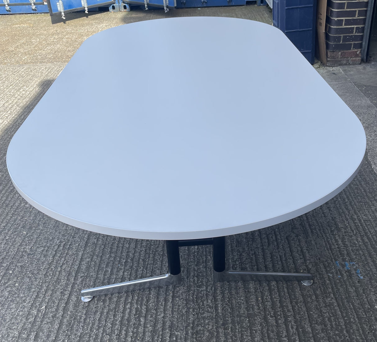 D Ended Meeting Room Table