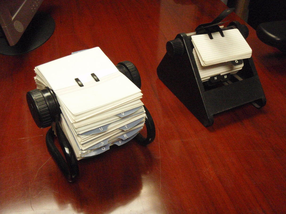 Desk Top Rotadex File