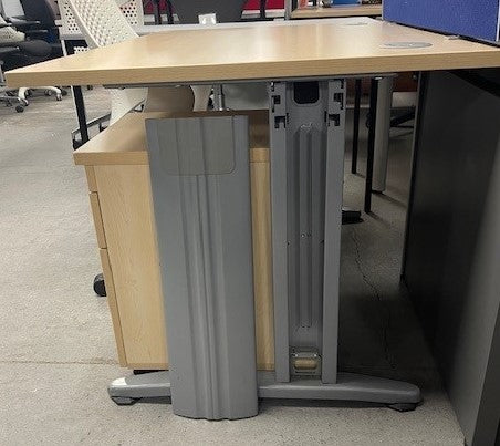 Framework Rectangular Desk 1200x800 plus Pedestal