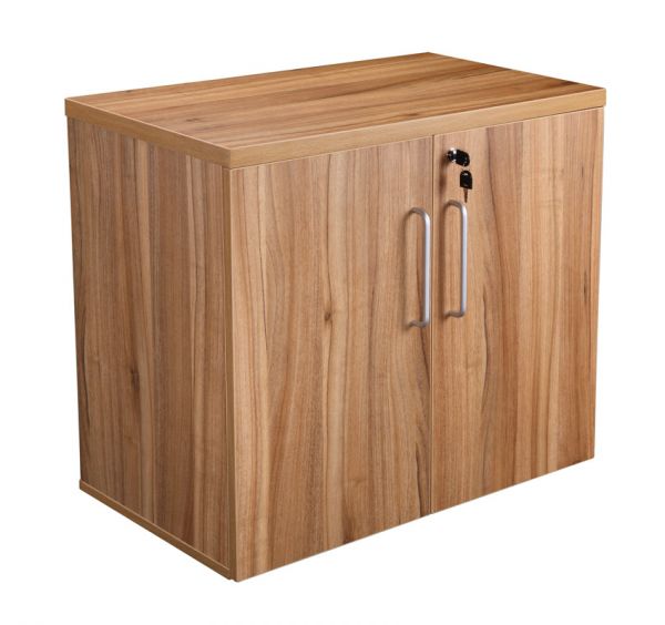 Royal American Walnut Desk High 2 Door Storage