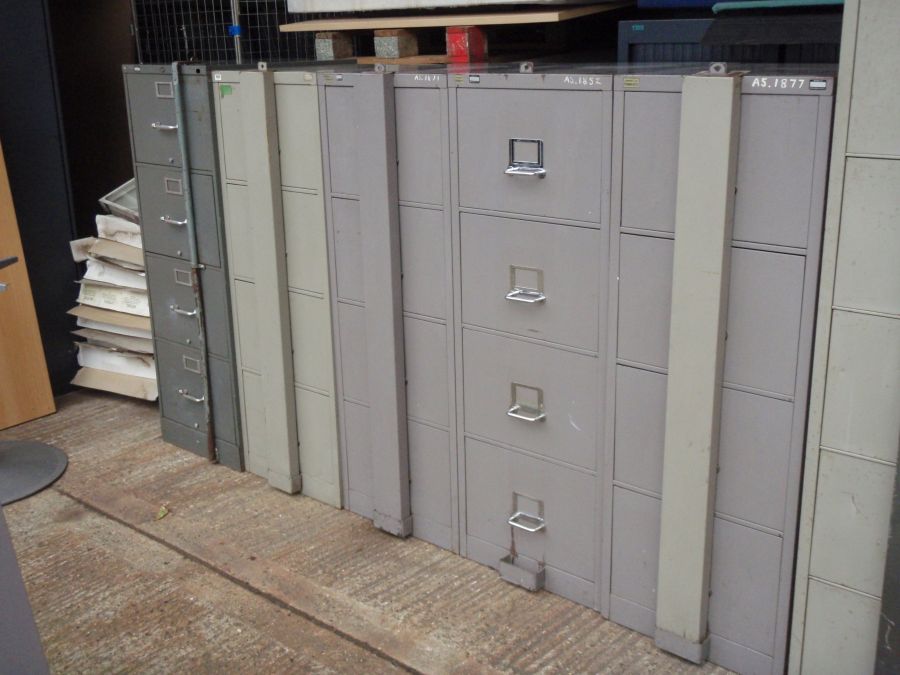 Old Style Filing Cabinets