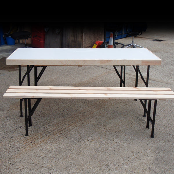 Folding Table and Benches