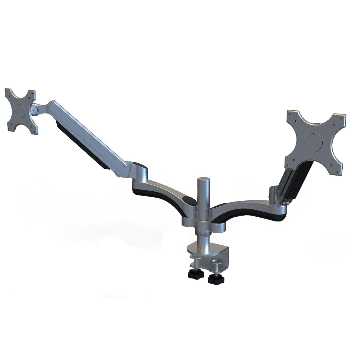 Double Gas Spring Monitor Arms